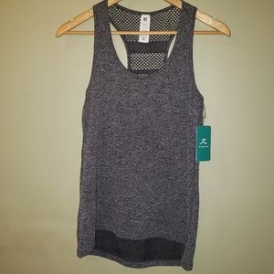 Kapion Mesh Activewear Workout Tank Top Medium